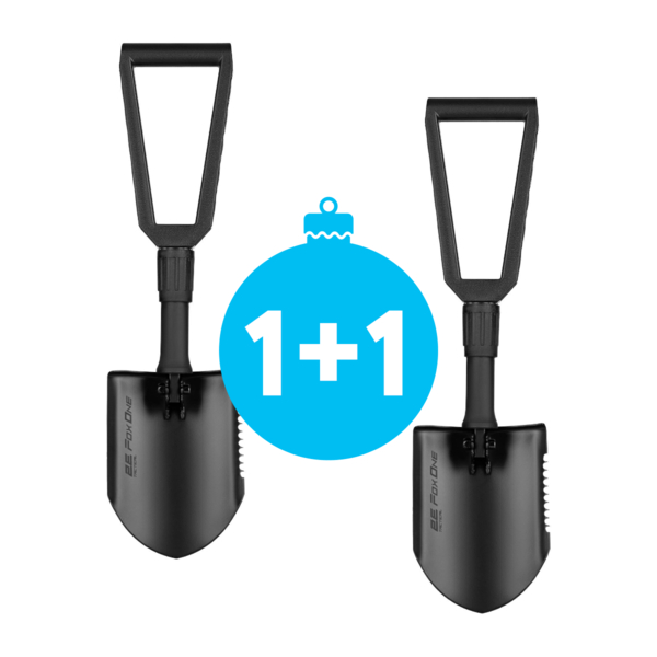 

Лопата тактическая 2E Fox One Black складная, 59 см, 1.1 кг (2E-TFS-BK)