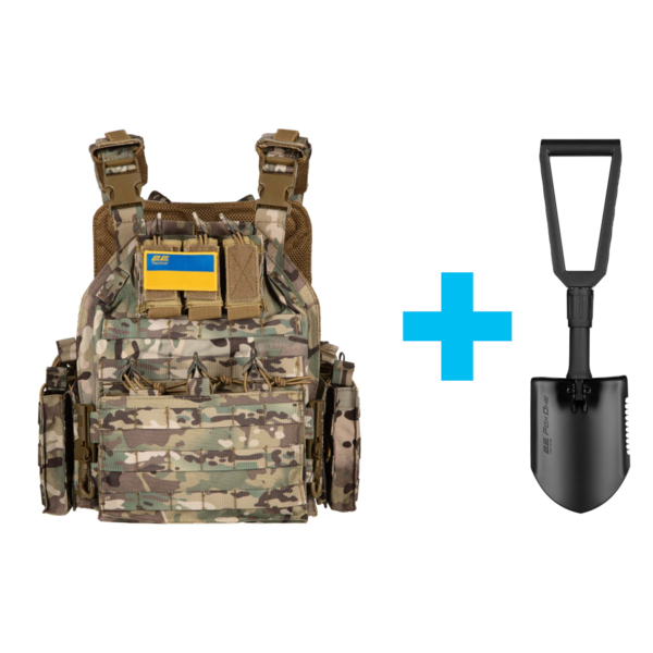 Плитоноска Assault Тип 4, 2Е, камуфляж (2E-MILPLACARTYPE4-YA-CC)