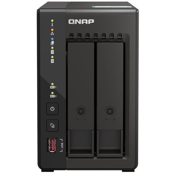Сетевое хранилище QNAP TS-253E-8G (2.5GbE, HDMI, USB 3.2 Gen2) фото 