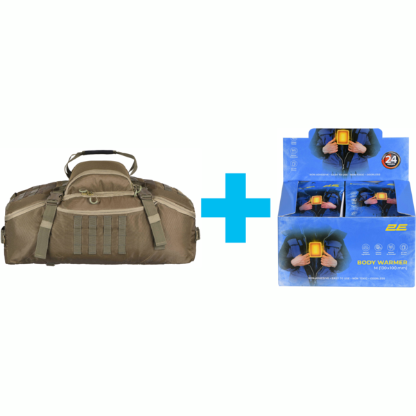 

Тактическая сумка-баул/рюкзак XL, 2Е, хаки (2E-MILDUFBKP-XL-OG)