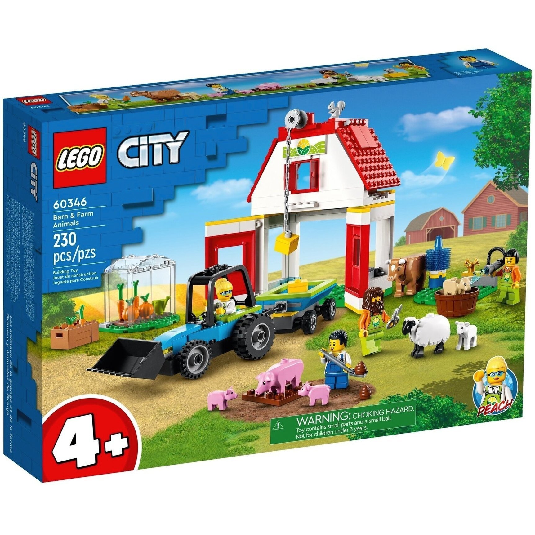 LEGO 60346 City Farm Животные на ферме и в хлеву фото 1