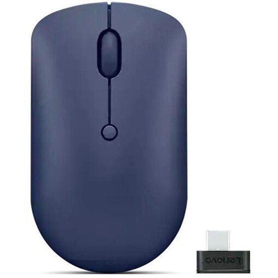 Акція на Мышь Lenovo 540 USB-C Wireless Compact Mouse Abyss Blue (GY51D20871) від MOYO