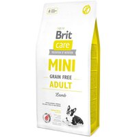 Сухой корм для взрослых собак миниатюрных пород Brit Care Mini Grain Free Adult 7 кг