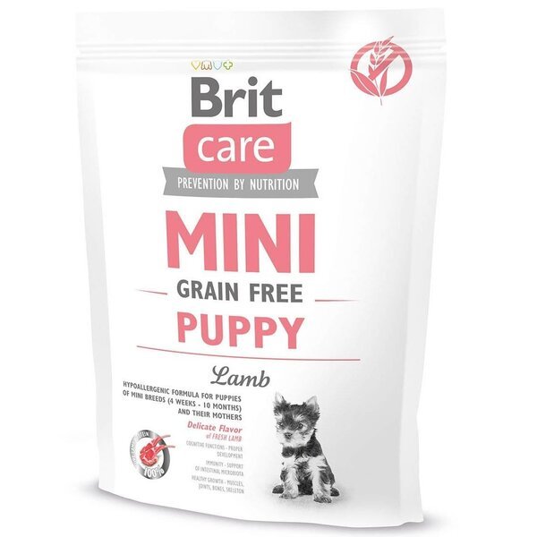 Сухой корм для щенков миниатюрных пород Brit Care Mini Grain Free Puppy 400г