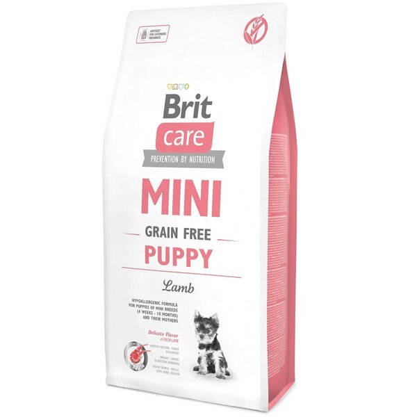 Сухой корм для щенков миниатюрных пород Brit Care Mini Grain Free Puppy 7 кг