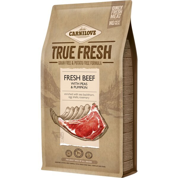 

Сухой корм для собак Carnilove True Fresh BEEF for Adult dogs с говядиной 4 кг