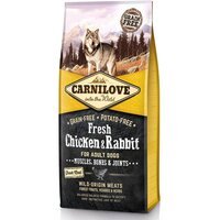 Сухой корм для взрослых собак Carnilove Fresh Muscles, Bones & Joints с курицей и кроликом 12 кг