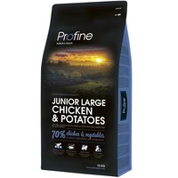 Сухой корм для щенков и молодых собак крупных пород Profine Junior Large Chicken с курицей и картофелем 15 кг