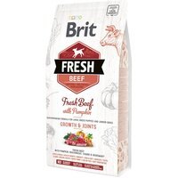 Сухой корм для щенков и юниоров крупных пород Brit Fresh Growth & Joints с говядиной и тыквой 2.5 кг