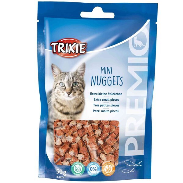 Лакомство для кошек Trixie Trainer Snack Mini Nuggets  50гр