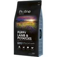 Сухой гипоаллергенный корм для щенков всех пород Profine Puppy Lamb с ягненком и картофелем 15 кг