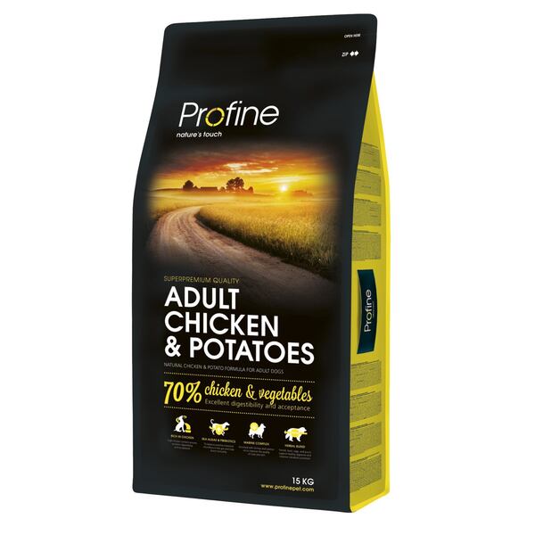 

Сухой корм для взрослых собак Profine Adult Chicken с курицей и картофелем 15 кг