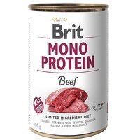 Влажный корм для собак Brit Mono Protein Dog 400г с говядиной