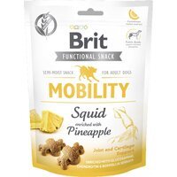 Ласощі для собак Brit Care Mobility кальмар з ананасом, 150г