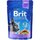 Влажный корм для котов Brit Premium pouch 100г треска