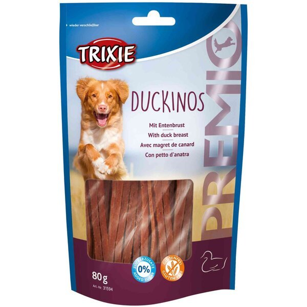 

Лакомство для собак Trixie PREMIO Duckinos с уткой 80гр