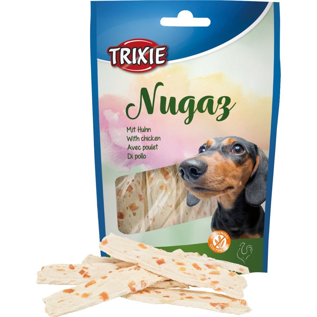 Ласощі для собак Trixie Nugaz курка, 100гфото