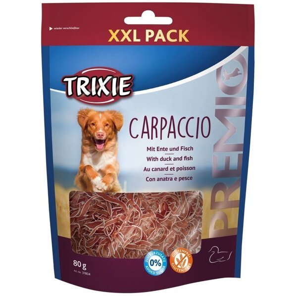 

Лакомство для собак Trixie PREMIO Carpaccio утка/рыба 80гр