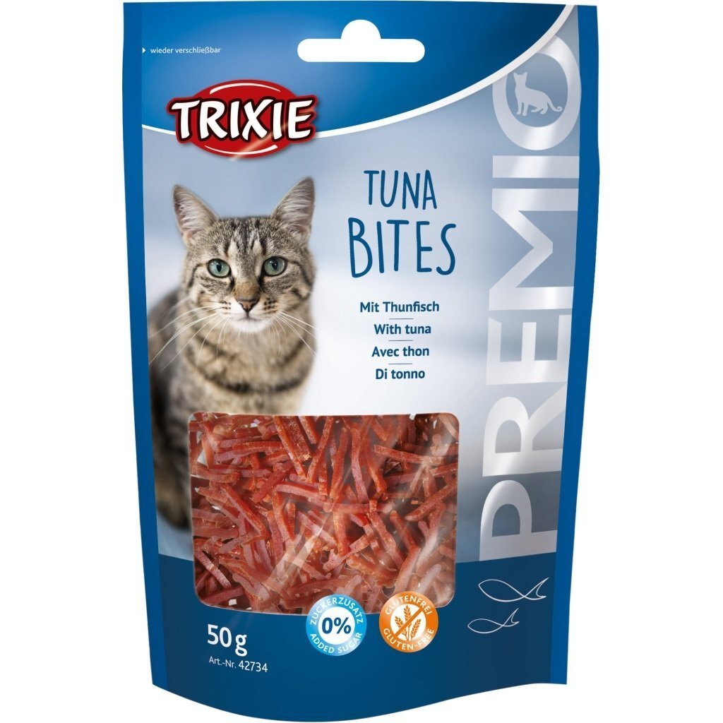 Ласощі для кішок Trixie PREMIO Tuna Bites тунець 50грфото