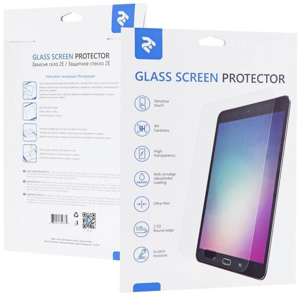 Акція на Защитное стекло 2E для Samsung Galaxy Tab S8 (X700/X706), 2.5D, Clear (2E-G-TABS8-LT2.5D-CL) від MOYO