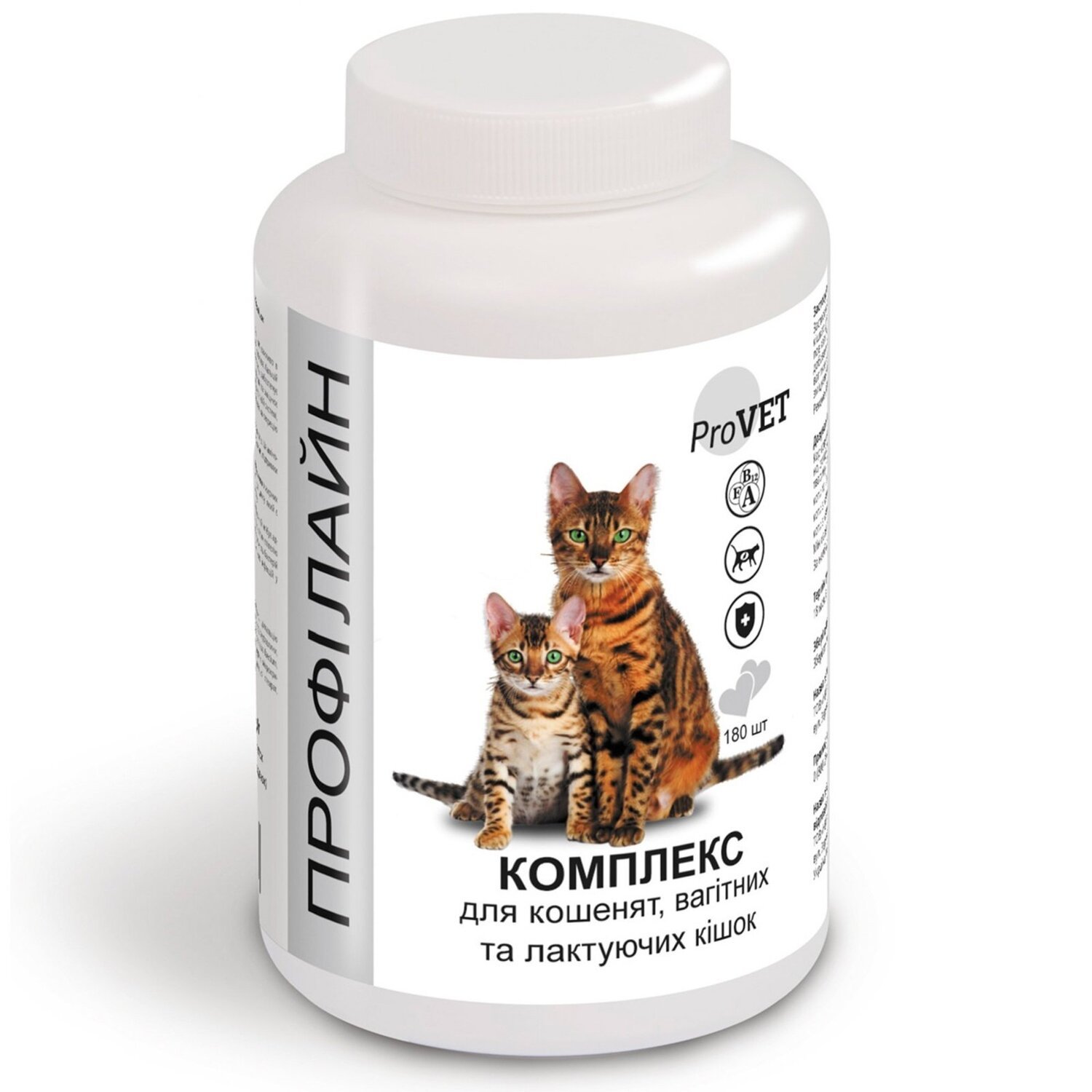 КОМПЛЕКС ProVET Профилайн для котят, беременных и лактирующих кошек, 180 табл фото 