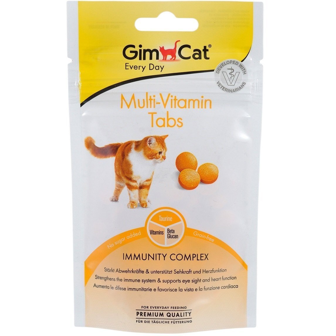 Таблетки Gimborn Every Day Multivitamin для котов 40 г фото 