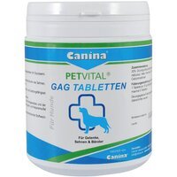 Глюкозамін з екстрактом мідій Canina Petvital GAG 600 таблеток