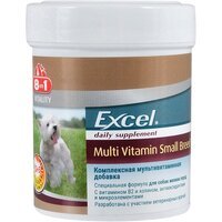 Мультивітамінний комплекс 8in1 Excel Multi Vitamin Small Breed для собак дрібних порід таблетки 70 шт