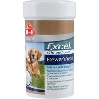 Пивні дріжджі 8in1 Excel Brewers Yeast для котів та собак таблетки 140 шт