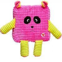Іграшка для собак GimDog Мордочки CUDDLY CUBES, 30см, рожевий