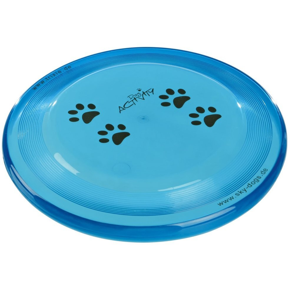 Игрушка для собак Trixie "Летающая тарелка Dog Activity" 23см мягкий пластик фото 1