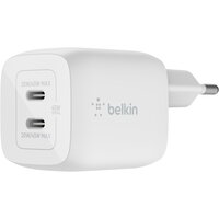 Сетевое ЗУ Belkin Home Charger 45W GAN PD PPS Dual USB-С (WCH011VFWH)