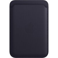 Чехол-бумажник Apple для iPhone Leather Wallet with MagSafe - Ink (MPPW3ZE/A)