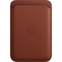 Чехол-бумажник Apple для iPhone Leather Wallet with MagSafe - Umber (MPPX3ZE/A)