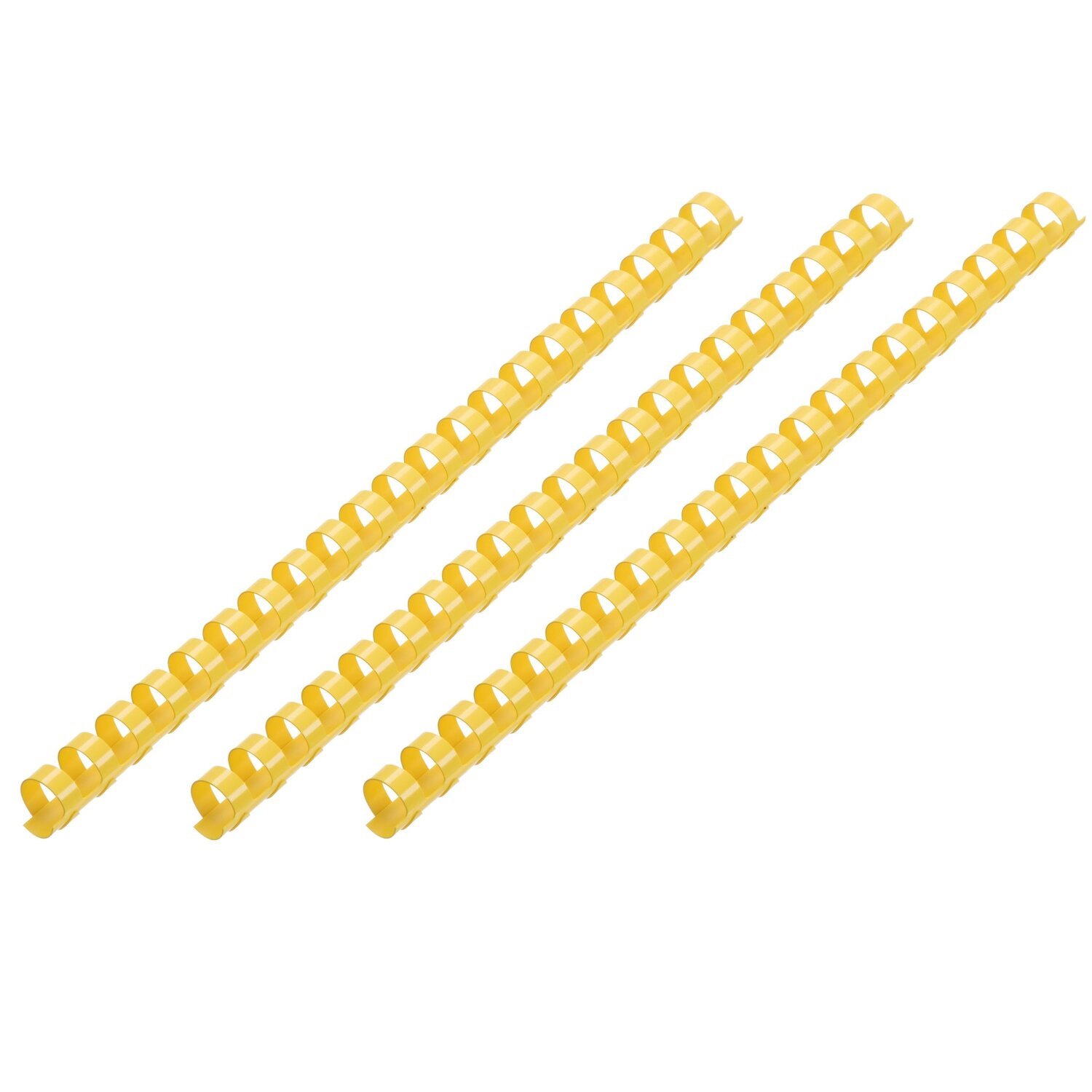 Пластиковые пружины для биндера 2E, 32мм, желтые, 50шт фото 