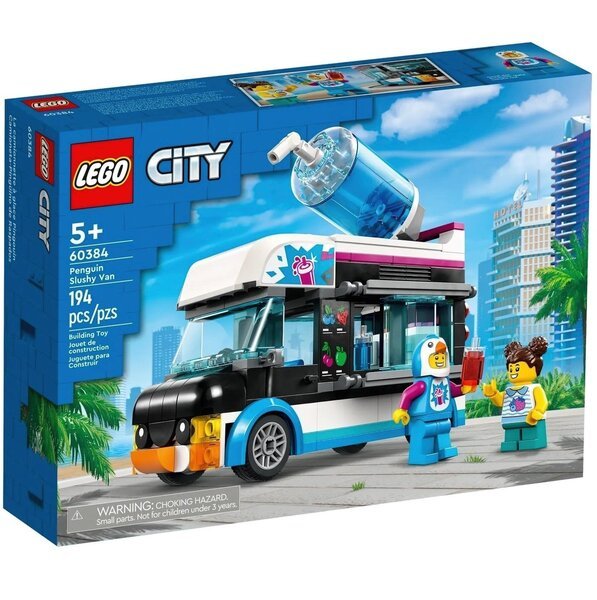 Акція на LEGO 60384 City Веселый фургон пингвина від MOYO