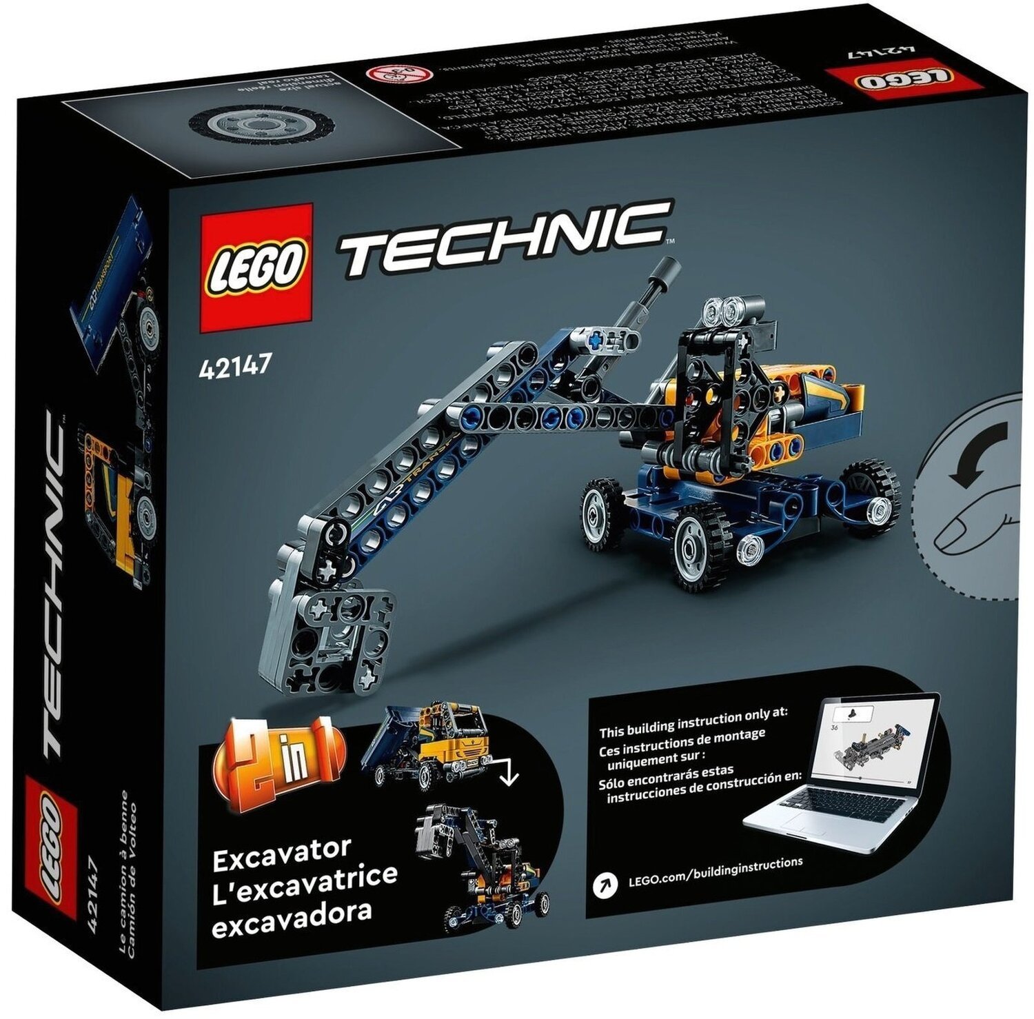 LEGO 42147 Technic Самосвал фото 