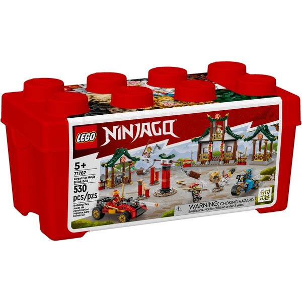 Акція на LEGO 71787 Ninjago Ниндзя Коробка с кубиками для творчества від MOYO