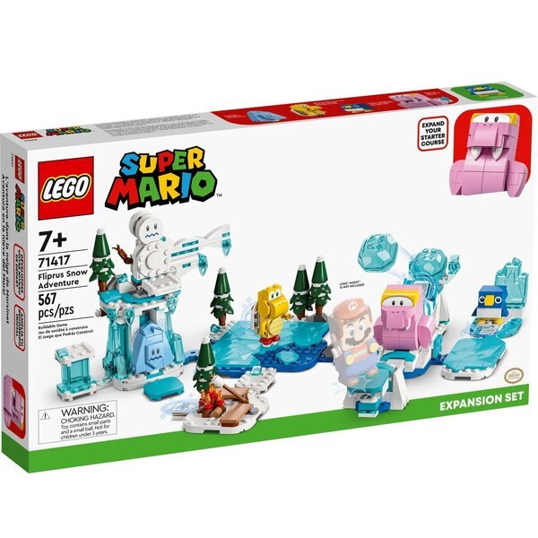 

LEGO 71417 Super Mario Снежное приключение Моржа-Перевертуна. Дополнительный набор