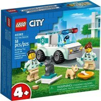 LEGO 60382 City Фургон ветеринарной скорой помощи
