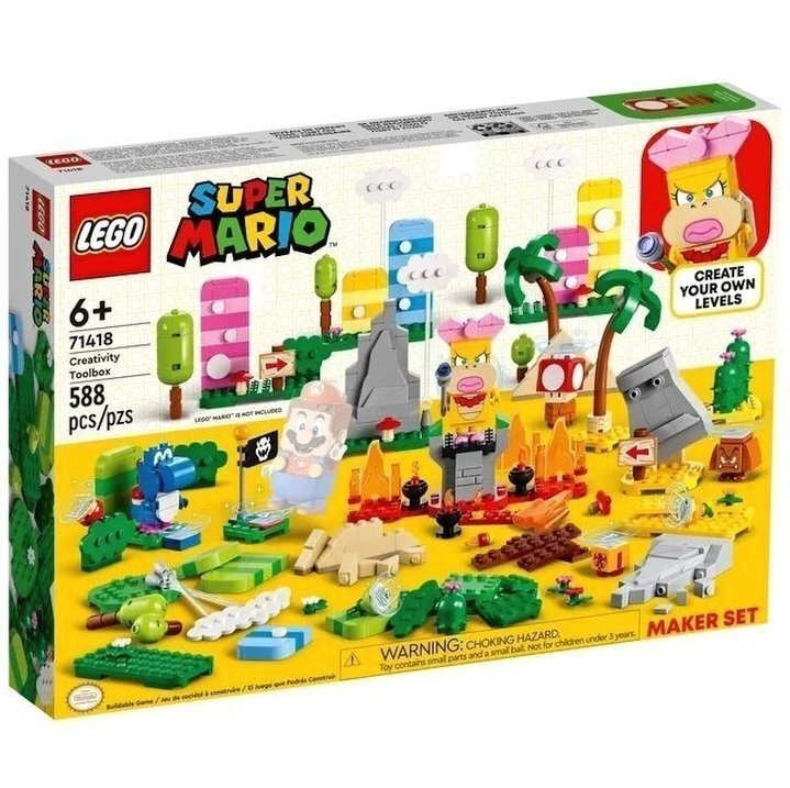 LEGO 71418 Super Mario Набор для творчества для мастеров фото 
