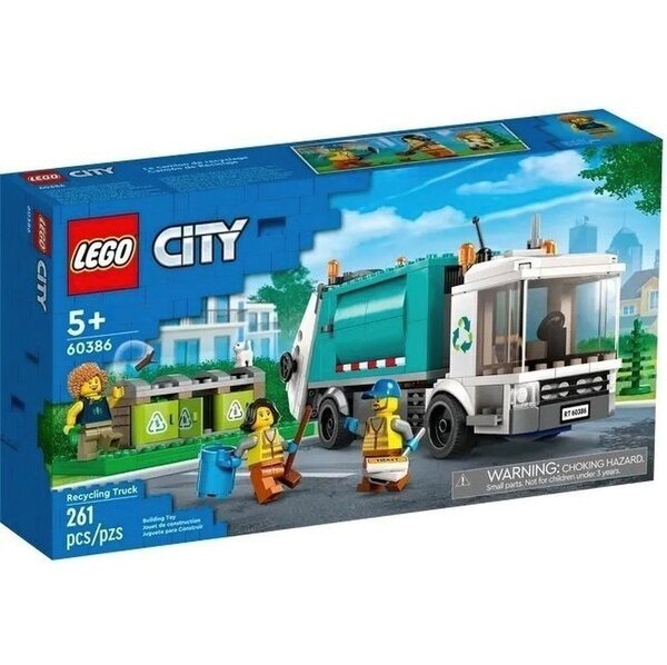 Акція на LEGO 60386 City Мусороперерабатывающий грузовик від MOYO