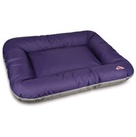 Лежак для собак и кошек Природа "ASKOLD" 5 (102x76x14см) Фиолетовый/серый