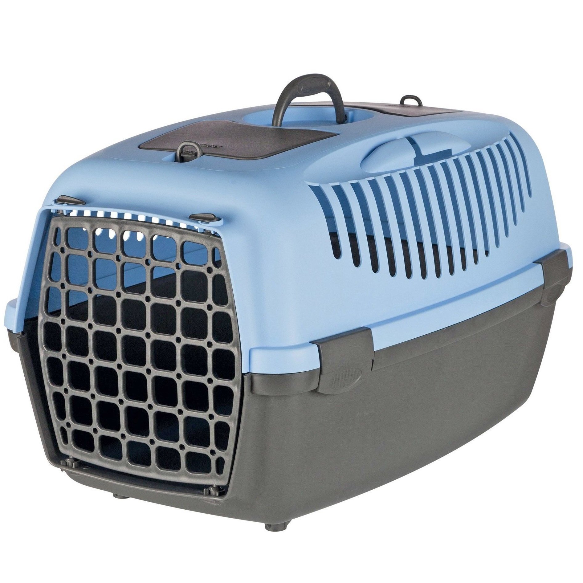 Переноска для собак и кошек Trixie Capri 37 х 34 х 55 см до 8 кг Синяя фото 1