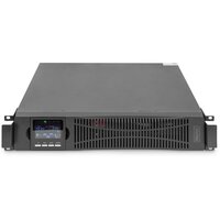 ИБП DIGITUS OnLine, 1000VA/1000W, LCD, 8xC13, RJ45, RS232, USB, Rack/Tower