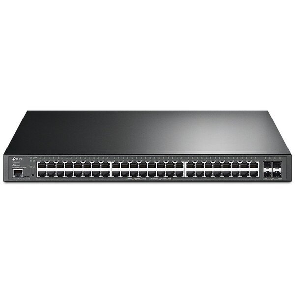 

Коммутатор TP-LINK TL-SG3452XP 48xGE/PoE+500W 4x10GE SFP+ L2 JetStream 19" 1U