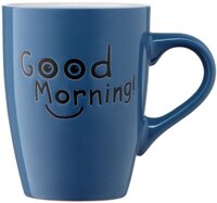 Чашка Ardesto Good Morning, 330 мл, синяя, керамика (AR3468BL)
