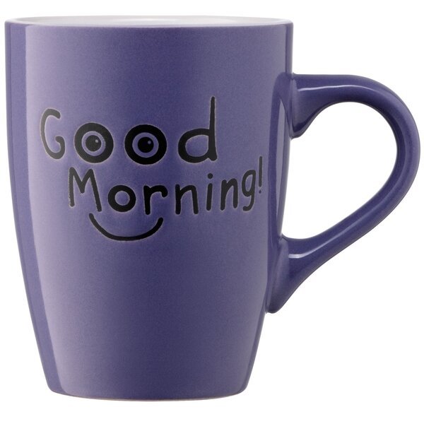 Акція на Чашка Ardesto Good Morning, 330 мл, фиолетовая, керамика (AR3468V) від MOYO