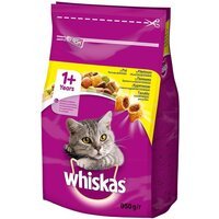 Сухой корм для взрослых кошек Whiskas с курицей 950 г