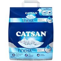 Наповнювач для котячого туалету Catsan Hygiene plus Мінеральний поглинальний 4.9 кг (10 л)
